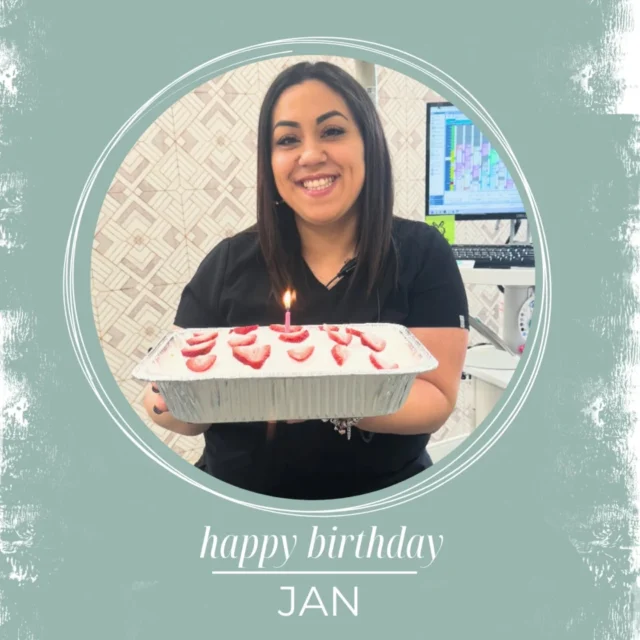 Happy Birthday to our amazing Jan!

Celebrating you year after year is truly a joy. Your leadership, dedication, and heart for this office are unmatched, and we are so lucky to have you. Thank you for everything you do to keep things running smoothly and for always showing up with a smile. Here's to another fantastic year ahead — we hope it's your best one yet!