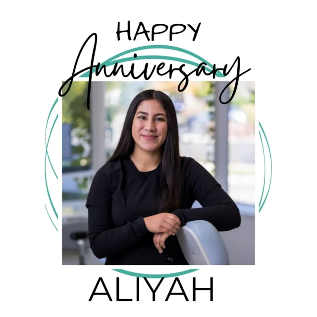 Happy 1 year Anniversary Aliyah! Thank you for the best energy, dedication and genuine care here at CHT We’re so lucky to have you in the team. Here’s to many more years of smiles together 🦷 
#workanniversary #orthoteam #thankyou